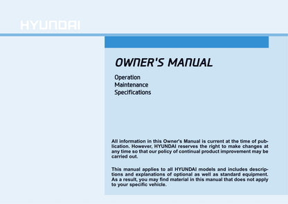 2017-2018 Hyundai Accent Manuel du propriétaire | Anglais