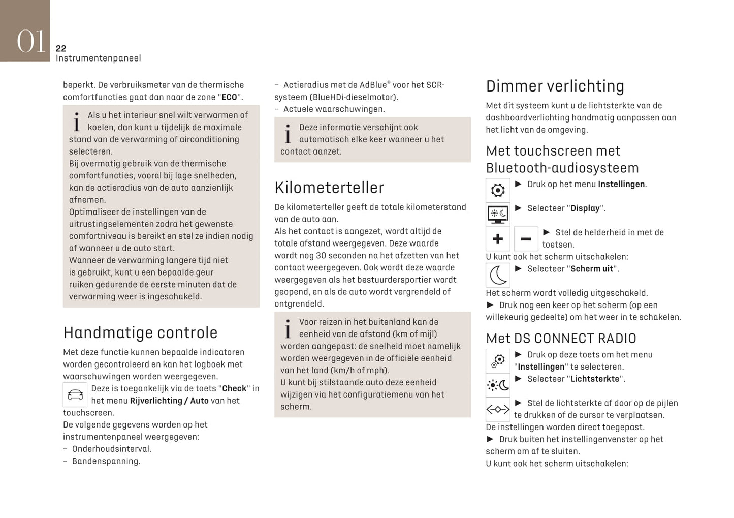 2020-2022 DS Automobiles DS 3 Crossback Gebruikershandleiding | Nederlands