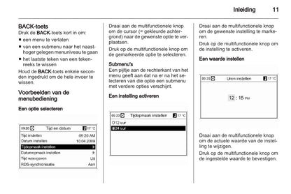 Opel Mokka Navi 600 / CD 400 infotainment Handleiding