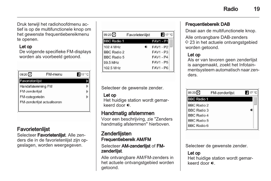 Opel Mokka Navi 600 / CD 400 infotainment Handleiding