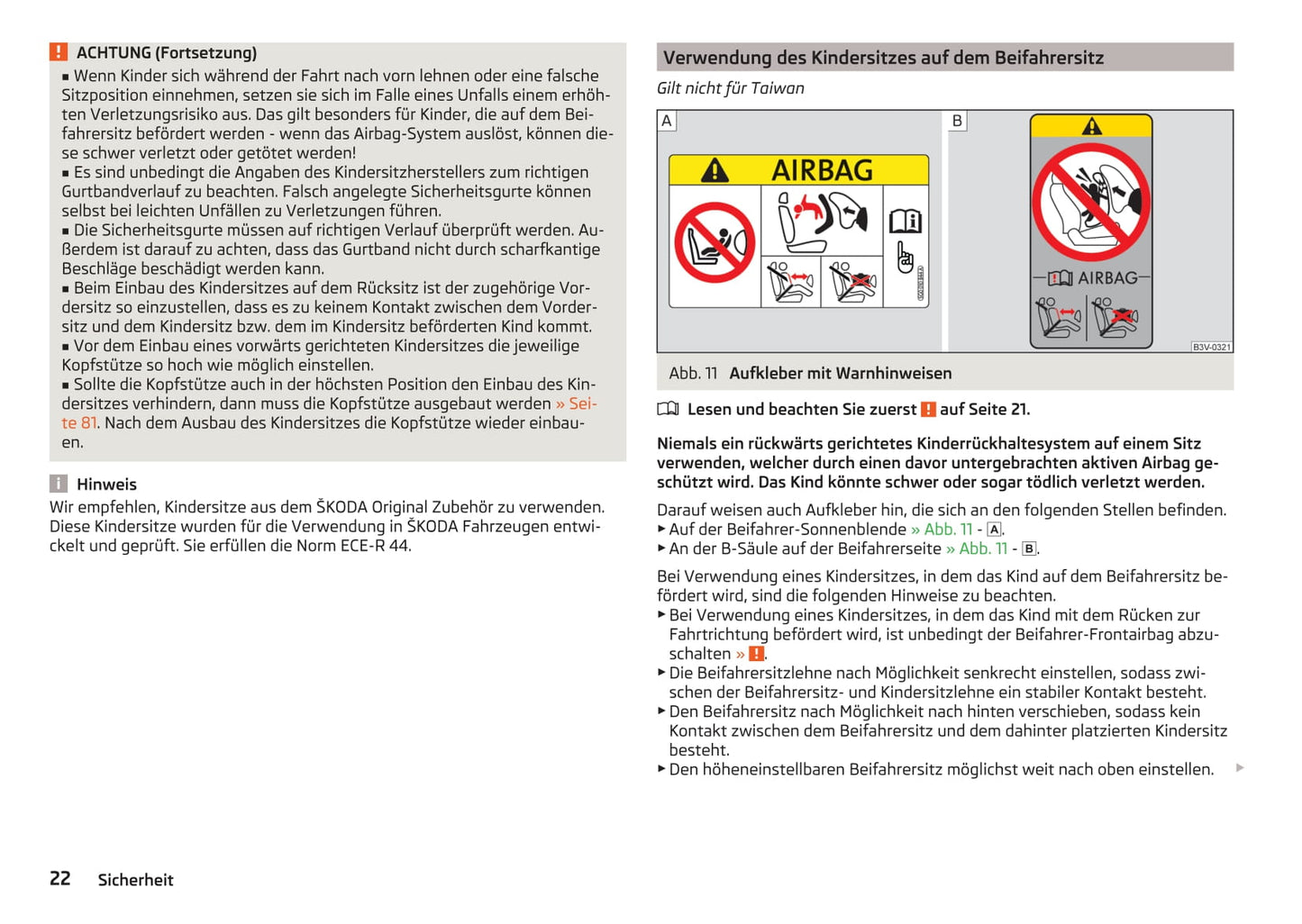 2016-2017 Skoda Octavia Owner's Manual | German