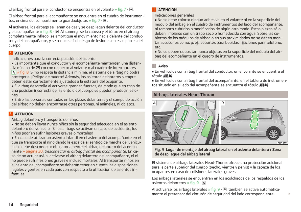 2014-2015 Skoda Citigo Owner's Manual | Spanish