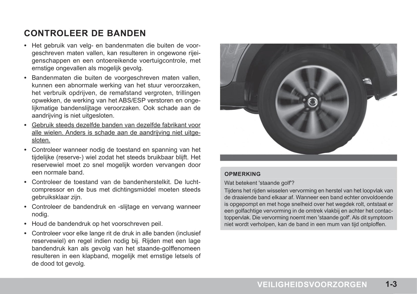 2015-2018 SsangYong Tivoli Bedienungsanleitung | Niederländisch