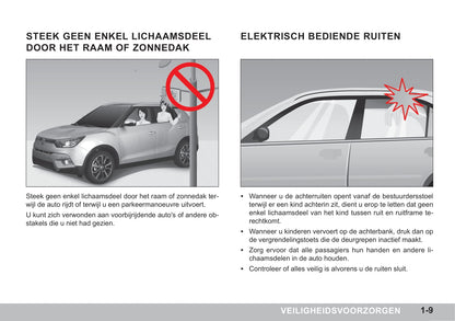 2015-2018 SsangYong Tivoli Bedienungsanleitung | Niederländisch