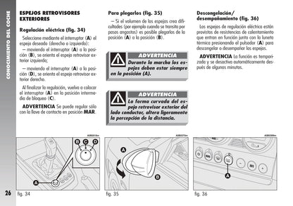 2005-2007 Alfa Romeo 156 Bedienungsanleitung | Spanisch