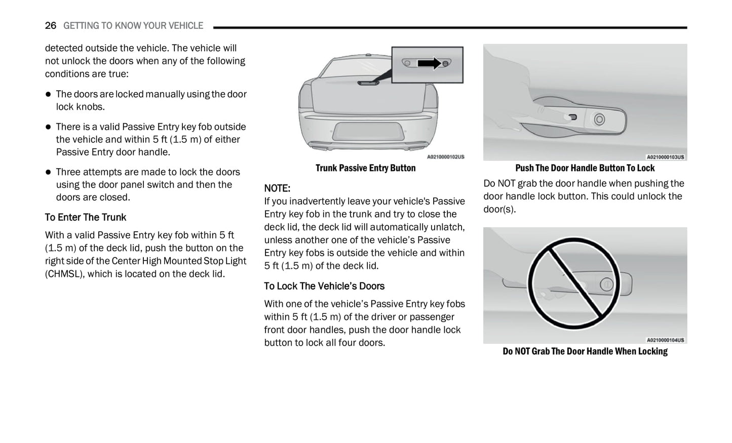 2020 Chrysler 300 Owner's Manual | English