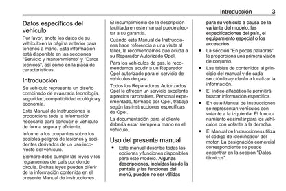 2018-2019 Opel Combo Manuel du propriétaire | Espagnol