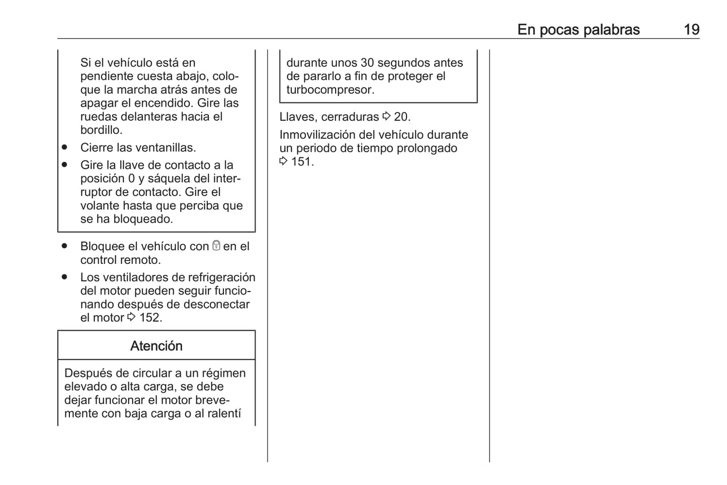 2018-2019 Opel Combo Manuel du propriétaire | Espagnol