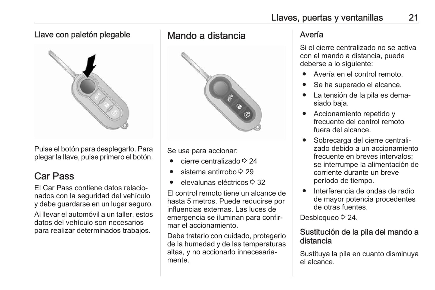 2018-2019 Opel Combo Manuel du propriétaire | Espagnol