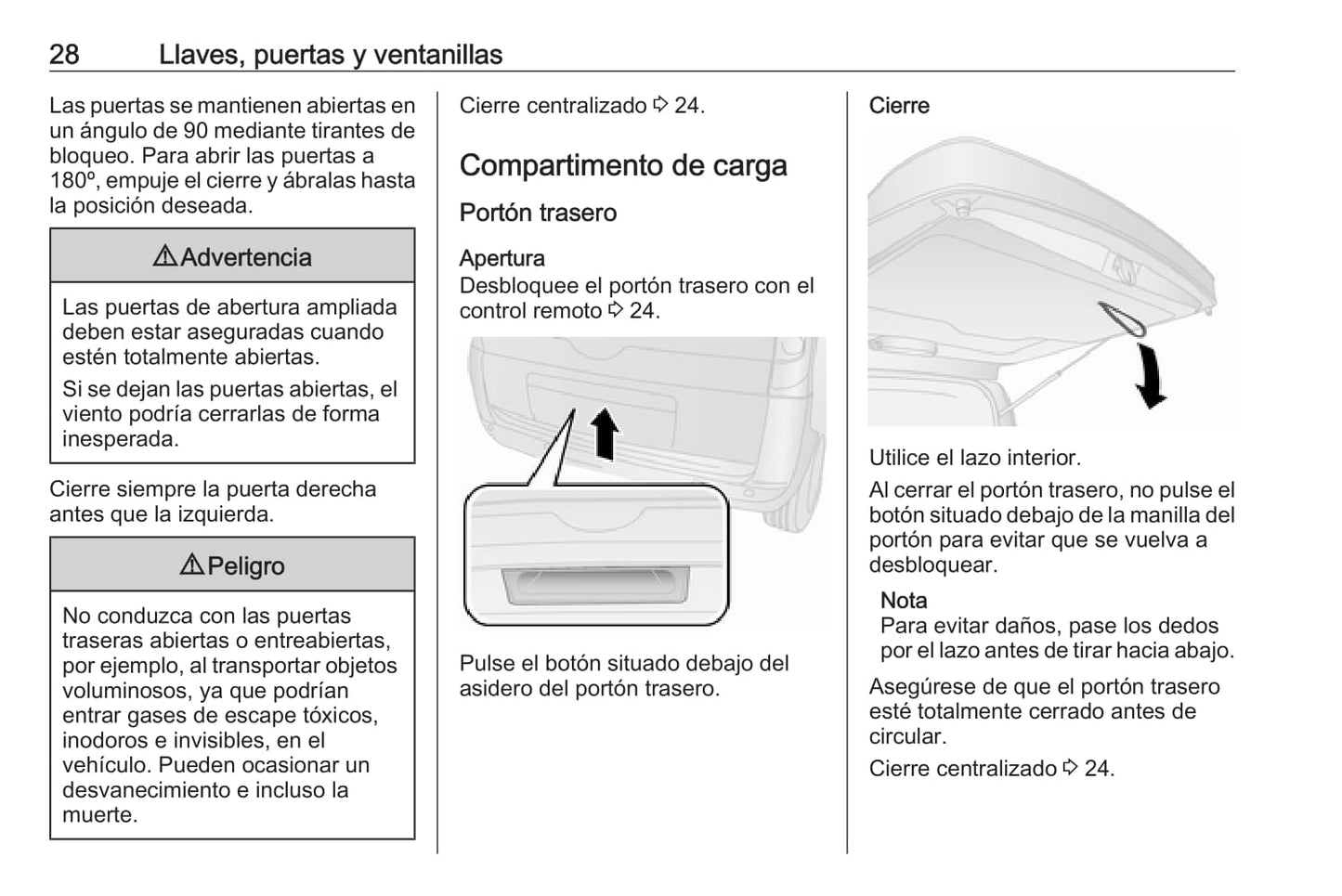 2018-2019 Opel Combo Manuel du propriétaire | Espagnol