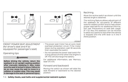 2021 Nissan Altima Sedan Owner's Manual | English