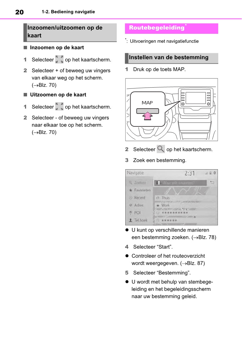 Toyota Yaris Cross Navigation Multimedia Handleiding 2021 - 2023