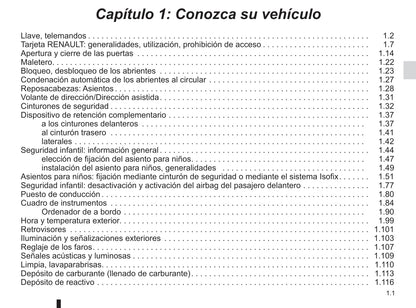 2014-2019 Renault Trafic Manuel du propriétaire | Espagnol