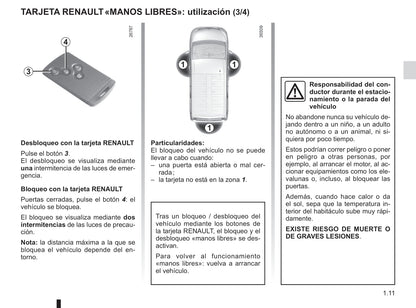 2014-2019 Renault Trafic Manuel du propriétaire | Espagnol