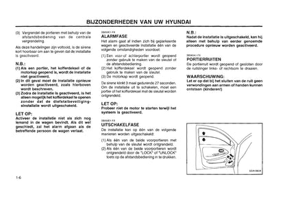 1996-1997 Hyundai Lantra Owner's Manual | Dutch