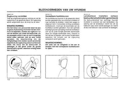 1996-1997 Hyundai Lantra Owner's Manual | Dutch