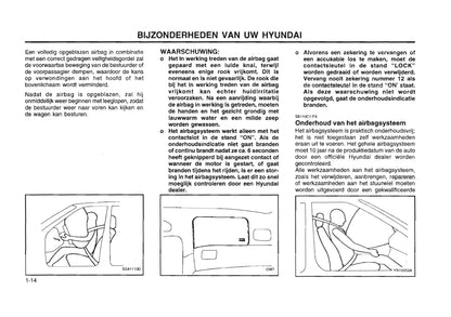 1996-1997 Hyundai Lantra Owner's Manual | Dutch