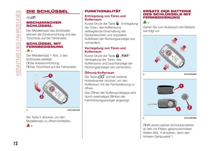 2017-2018 Fiat Tipo Owner's Manual | German