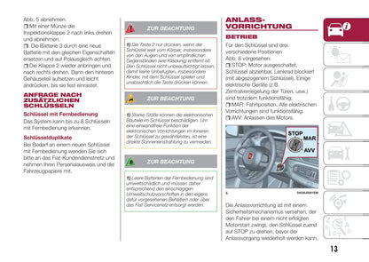 2017-2018 Fiat Tipo Owner's Manual | German