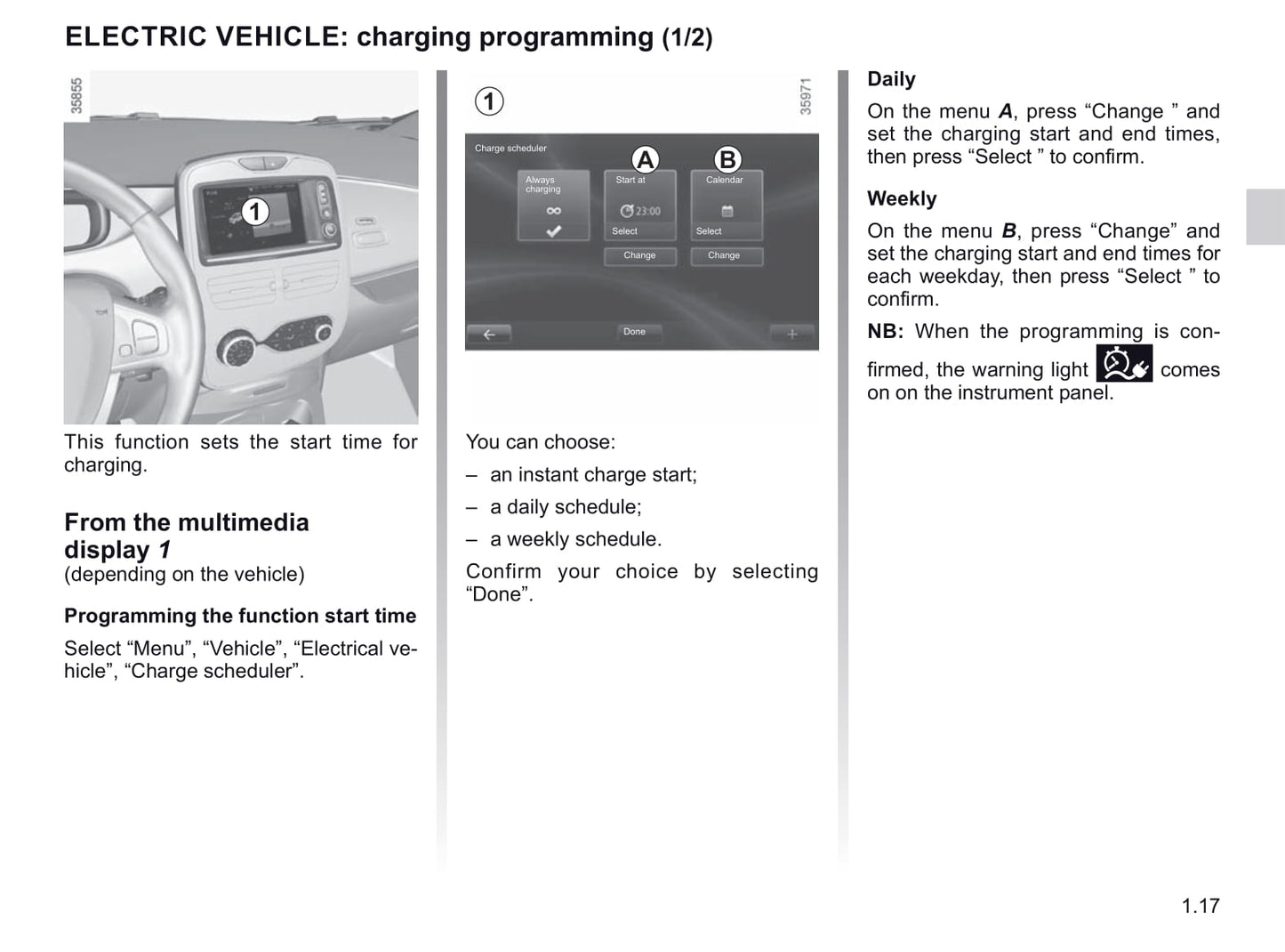 2016-2019 Renault Zoe Manuel du propriétaire | Anglais