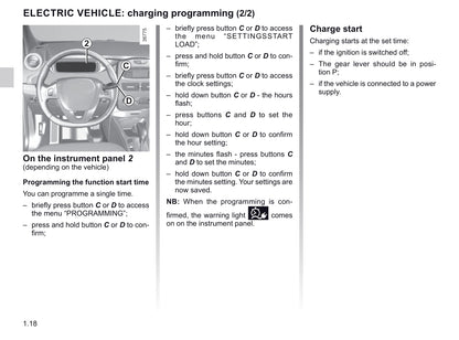 2016-2019 Renault Zoe Manuel du propriétaire | Anglais