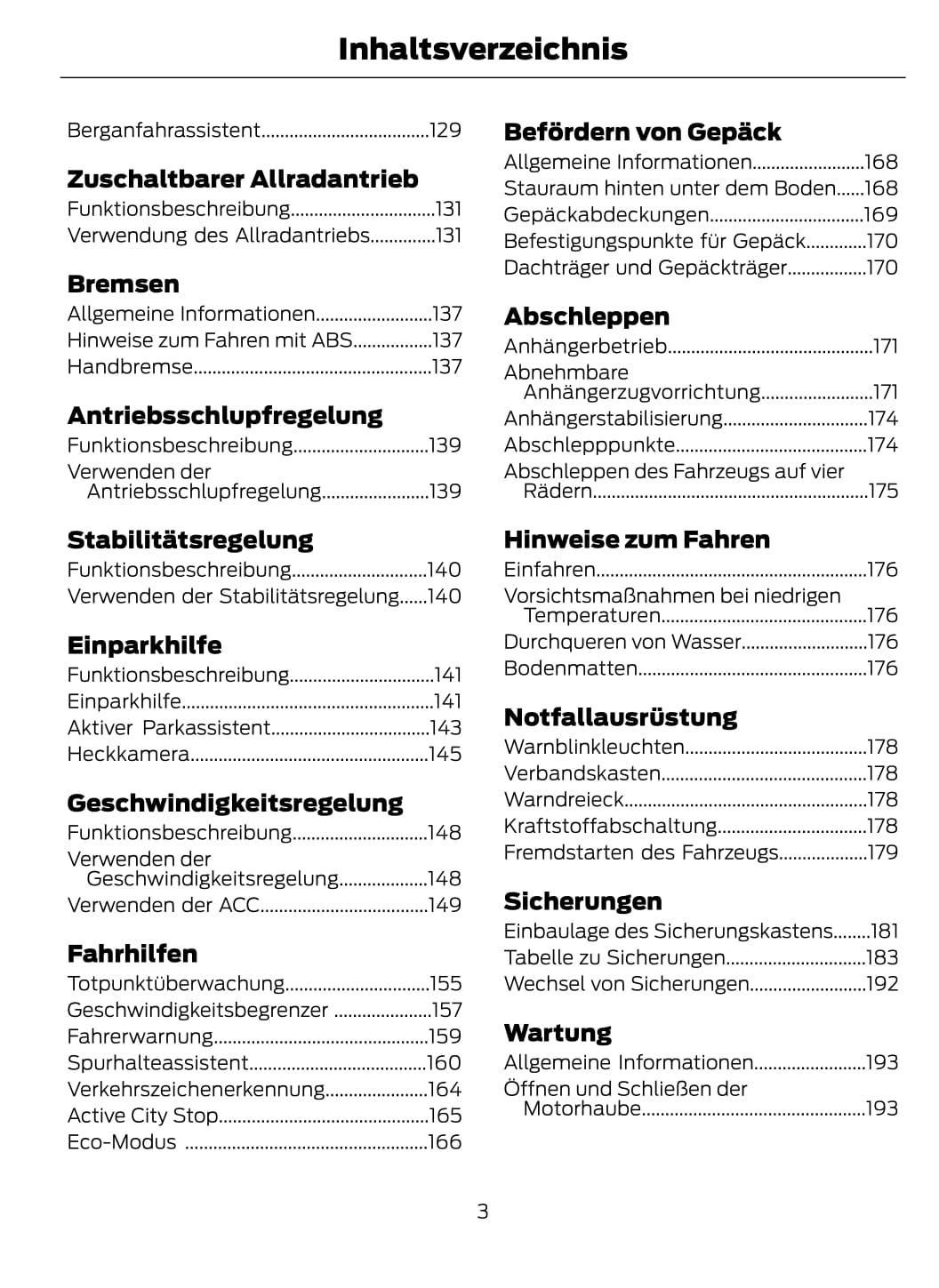 2012-2014 Ford Kuga Bedienungsanleitung | Deutsch