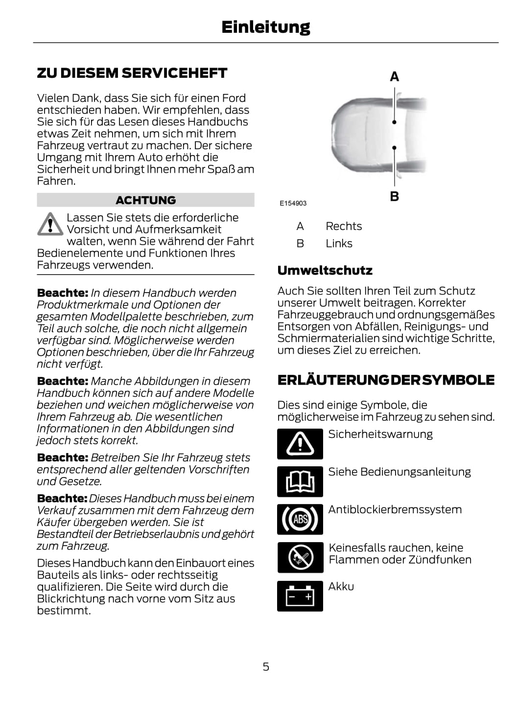 2012-2014 Ford Kuga Bedienungsanleitung | Deutsch