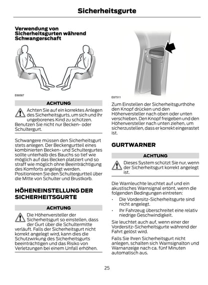 2012-2014 Ford Kuga Bedienungsanleitung | Deutsch