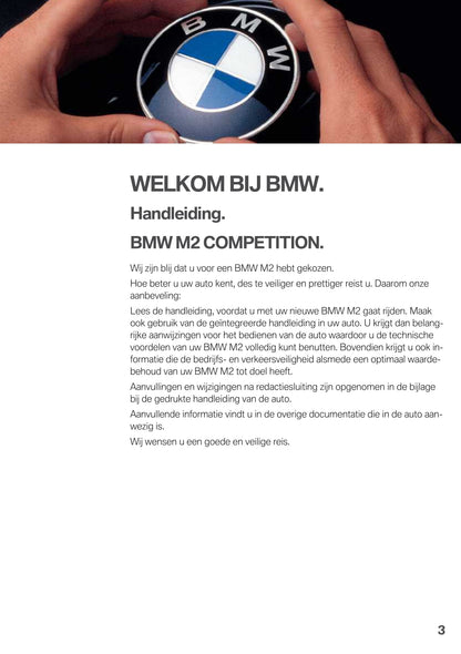 2019 BMW M2/M2 Competition Owner's Manual | Dutch