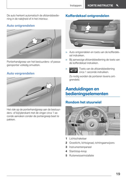 2019 BMW M2/M2 Competition Owner's Manual | Dutch