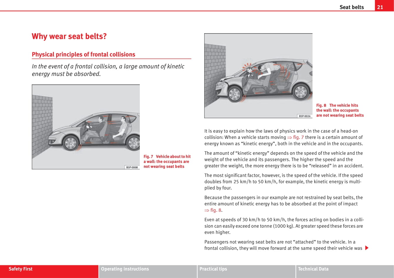 2004-2009 Seat Altea Manuel du propriétaire | Anglais