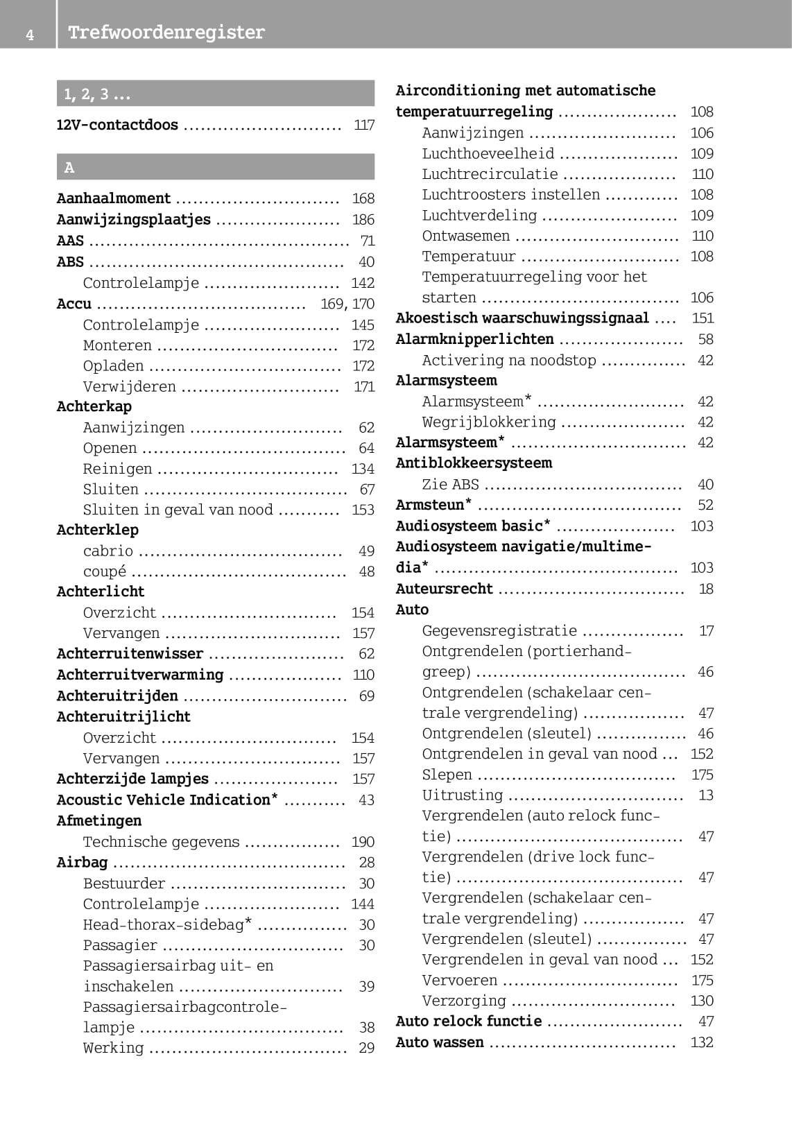 2012-2016 Smart Fortwo Gebruikershandleiding | Nederlands