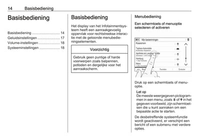 Opel Grandland X Infotainment Handleiding 2017 - 2021