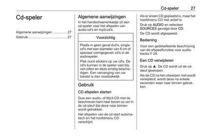 Opel Grandland X Infotainment Handleiding 2017 - 2021