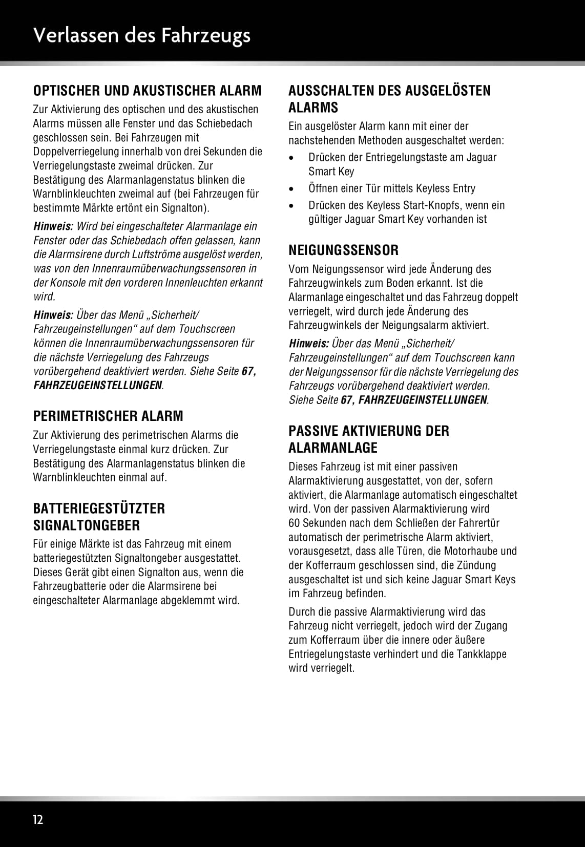 2008-2011 Jaguar XF Bedienungsanleitung | Deutsch