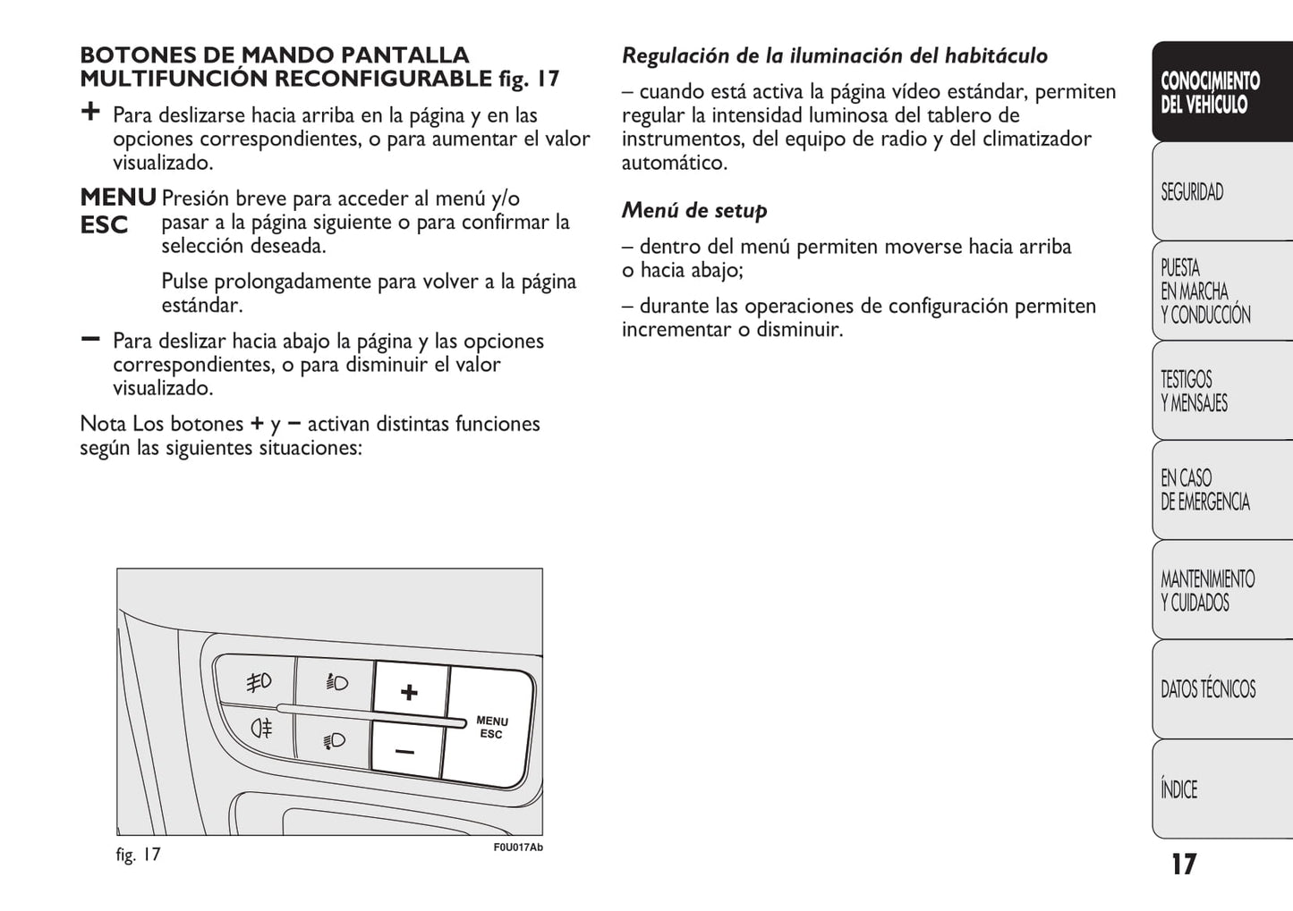 2010-2014 Abarth Punto Bedienungsanleitung | Spanisch