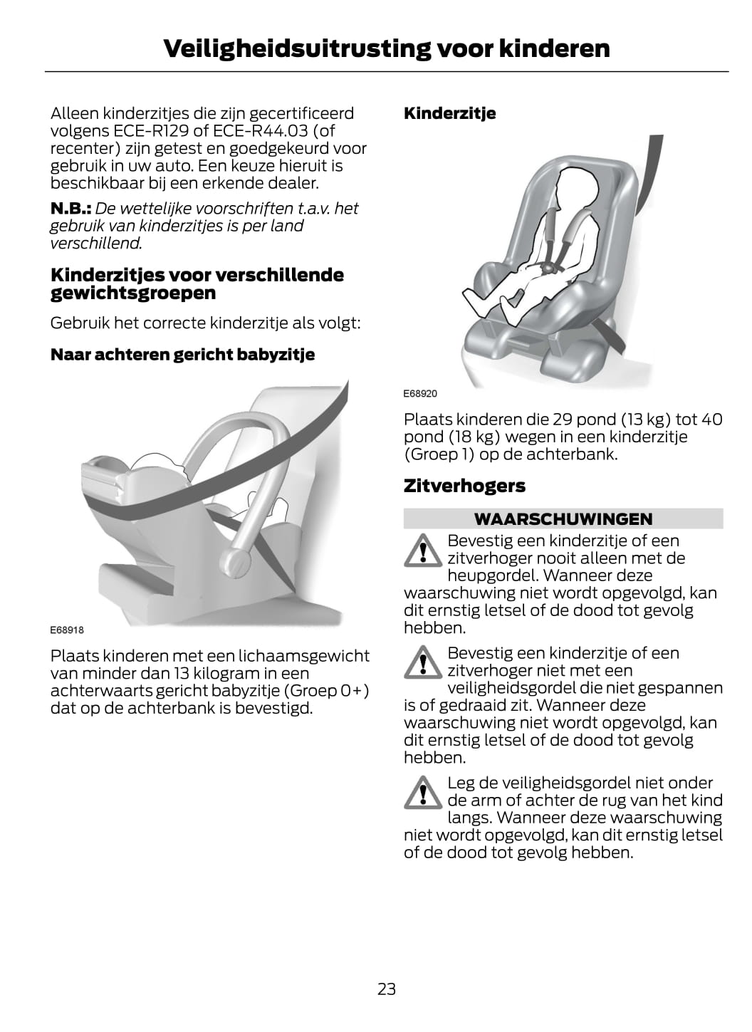 2014-2015 Ford Tourneo Courier / Transit Courier Gebruikershandleiding | Nederlands