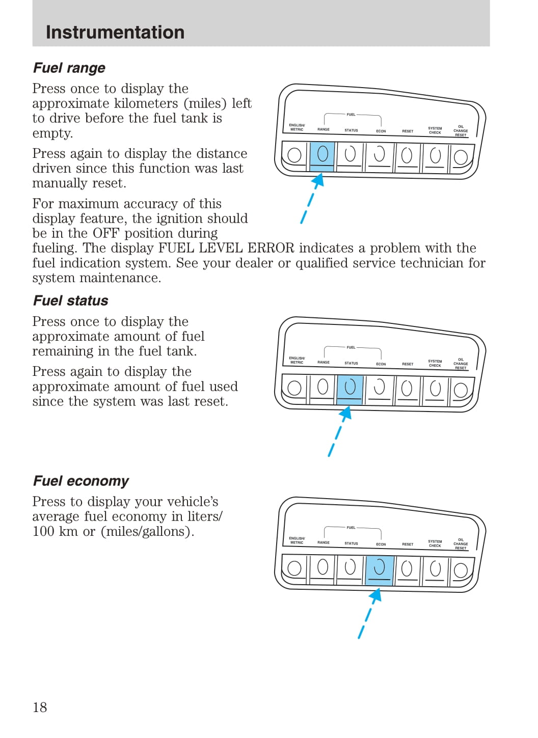 2001 Ford Explorer Owner's Manual | English