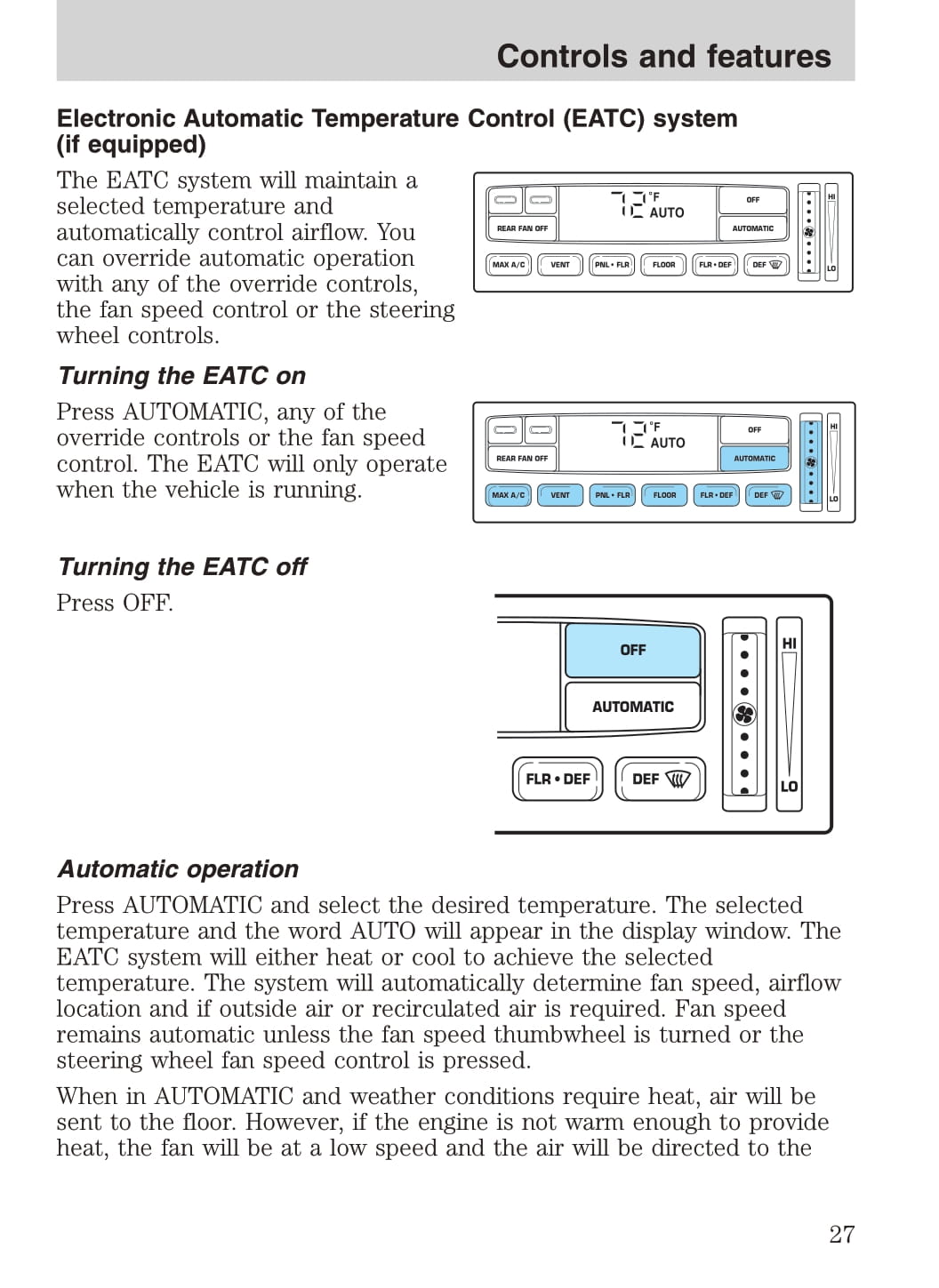 2001 Ford Explorer Owner's Manual | English