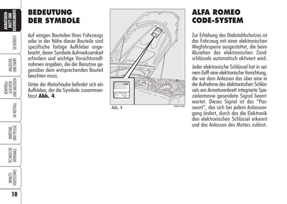 2008-2013 Alfa Romeo 159 Gebruikershandleiding | Duits