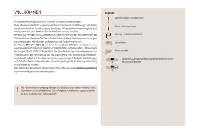 2021-2023 DS Automobiles DS 9/DS 9 E-Tense Owner's Manual | German