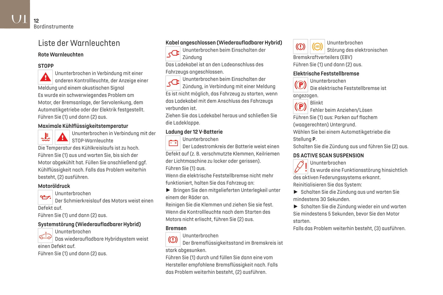 2021-2023 DS Automobiles DS 9/DS 9 E-Tense Owner's Manual | German