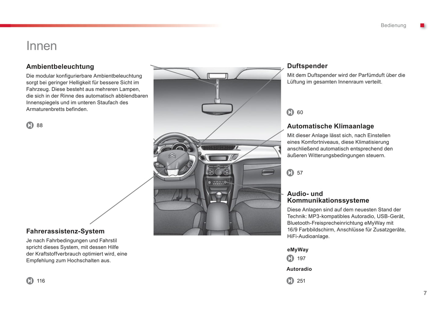 2013-2014 Citroën C3 Gebruikershandleiding | Duits