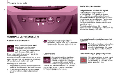 2012-2015 Peugeot Partner/Partner Electric Gebruikershandleiding | Nederlands