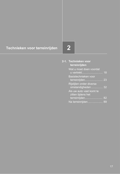 2011-2012 Toyota Land Cruiser Owner's Manual | Dutch