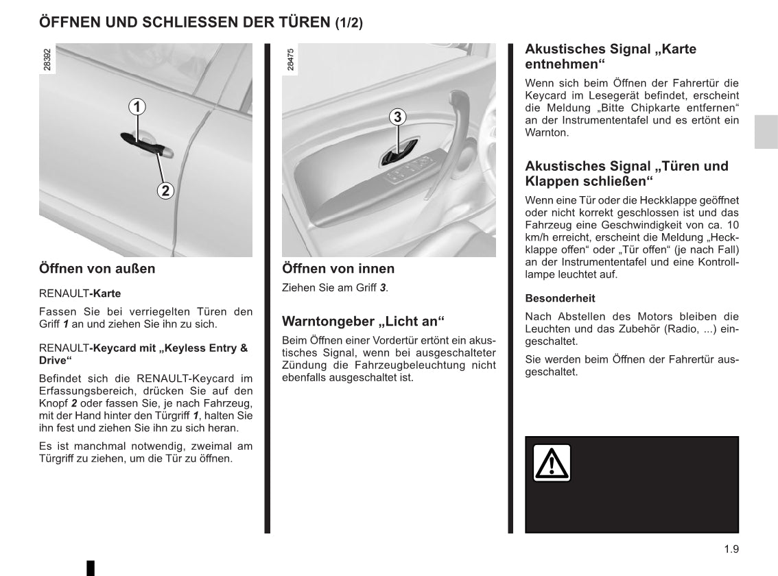 2015-2016 Renault Mégane Bedienungsanleitung | Deutsch