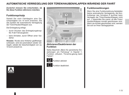 2015-2016 Renault Mégane Bedienungsanleitung | Deutsch