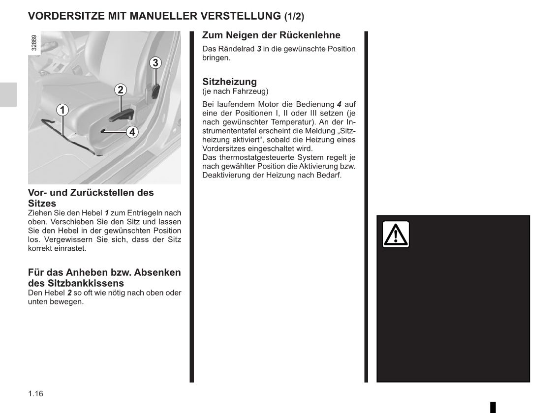 2015-2016 Renault Mégane Bedienungsanleitung | Deutsch