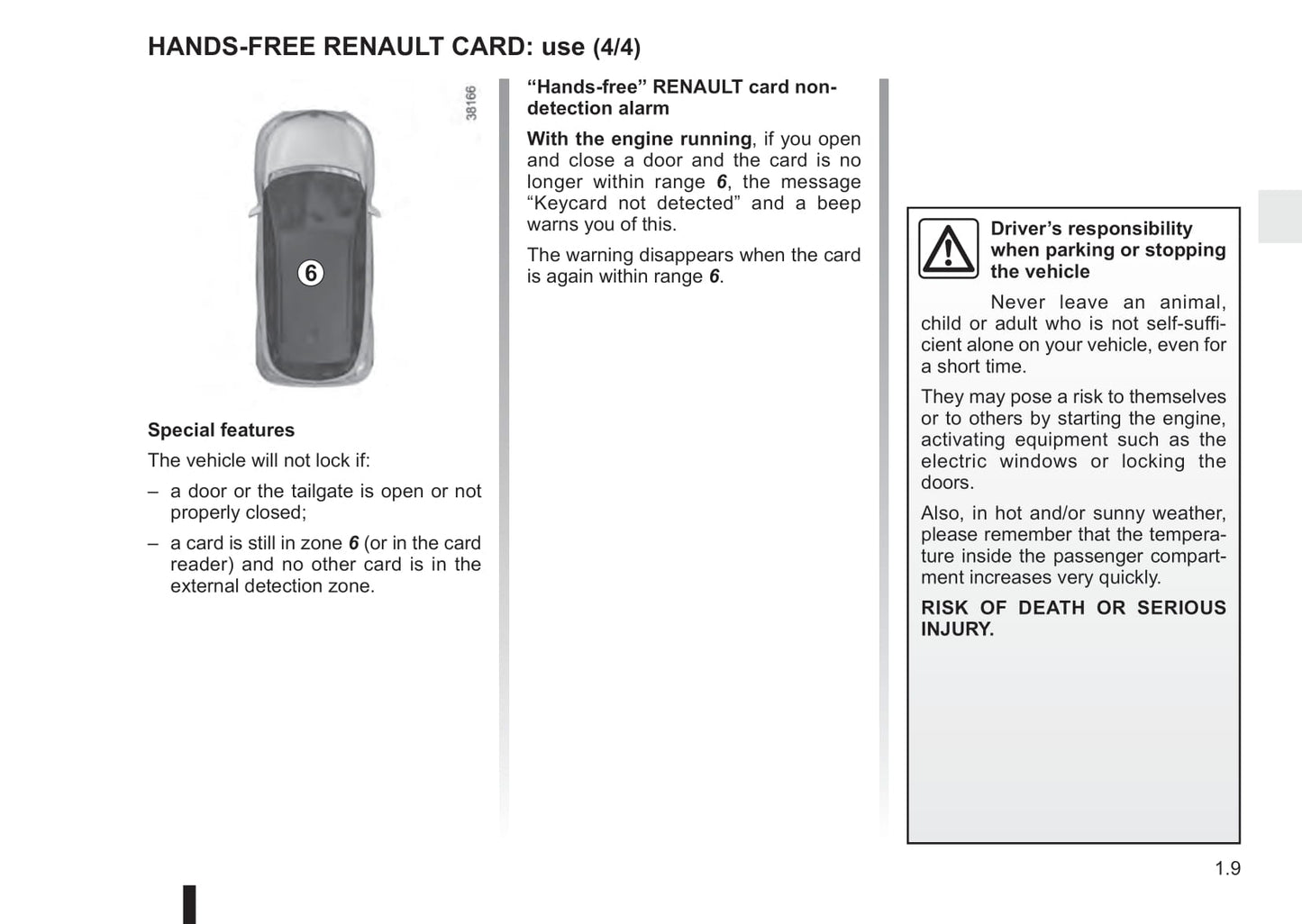 2013-2017 Renault Captur Manuel du propriétaire | Anglais