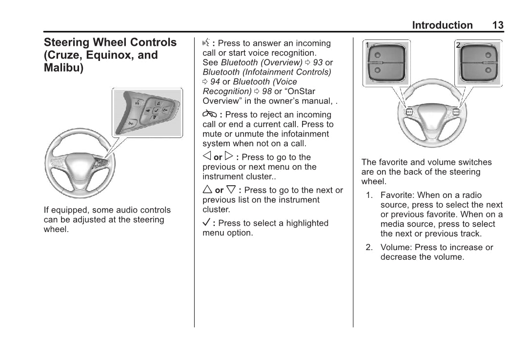 Chevrolet Trax MyLink Infotainment Owners Manual 2018